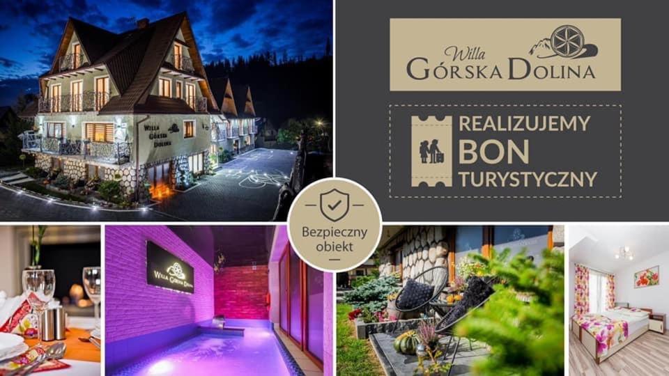 Willa Gorska Dolina Jacuzzi & Sauna Poronin Εξωτερικό φωτογραφία